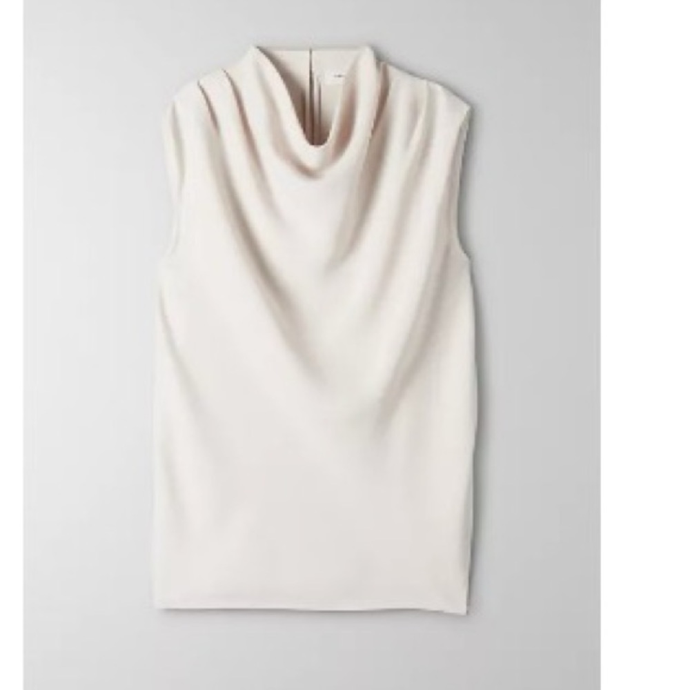 Aritzia - Babaton - Carter Blouse - XS - Bone